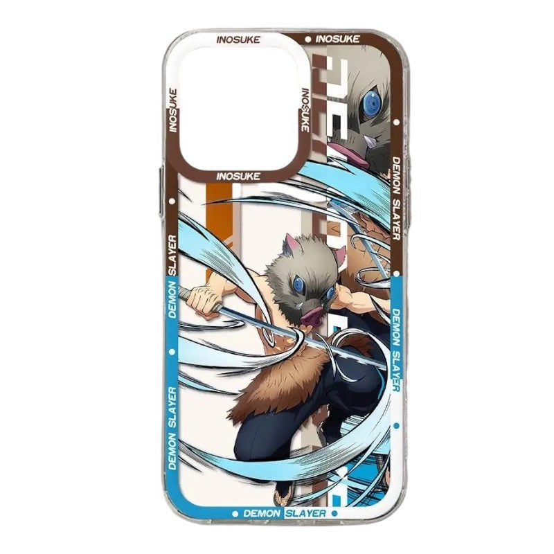 Inosuke Beast Breathing Clear - Demon Slayer Case