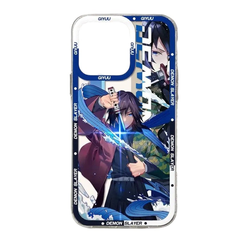 Giyu Water Breathing Clear - Demon Slayer Case