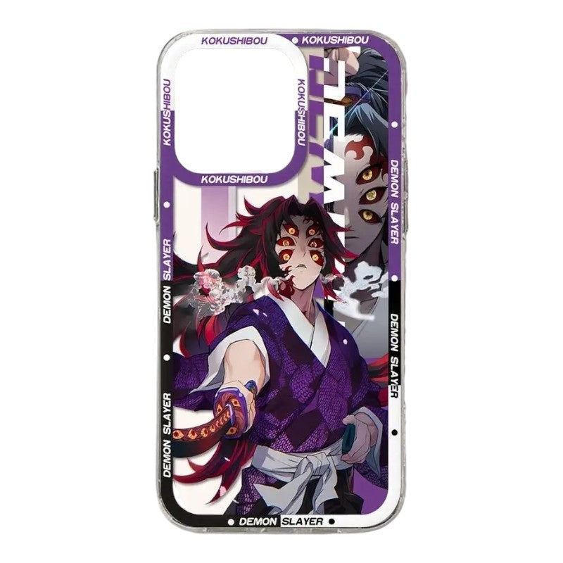 Kokushibo Moon Breathing Clear - Demon Slayer Case