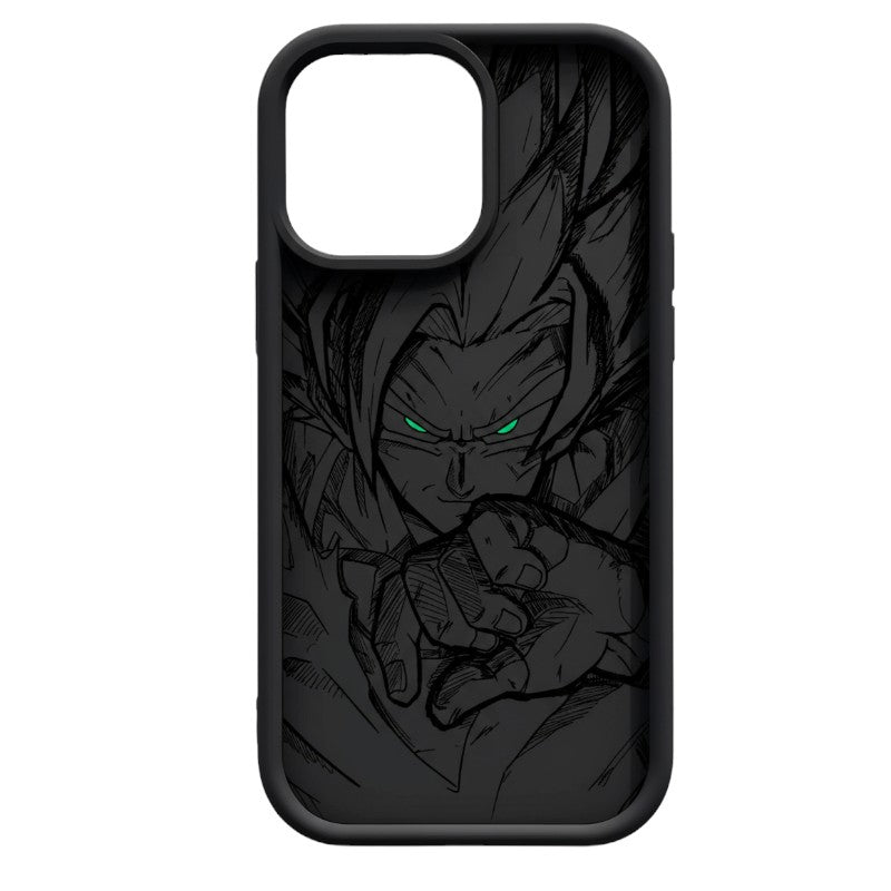 Goku Matt Black Thick - Dragon Ball Case